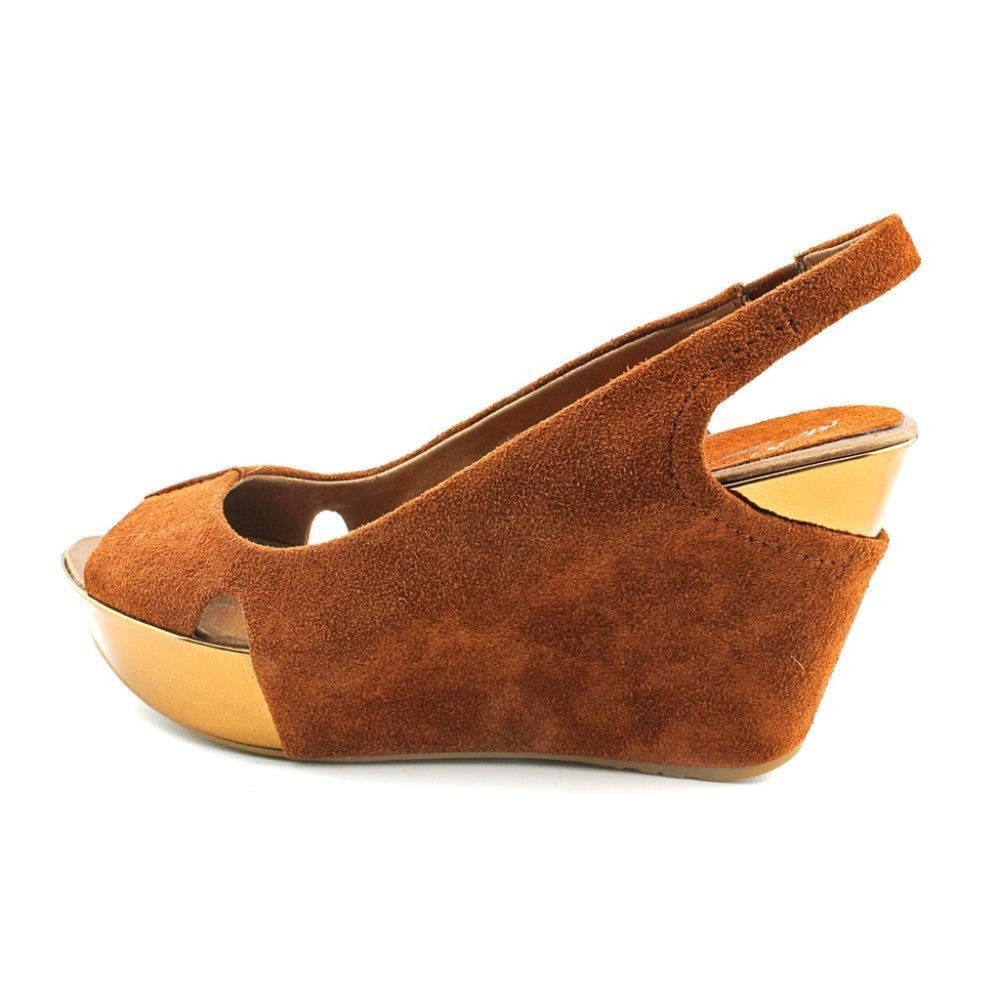 Kenneth Cole Reaction suede wedges size 8